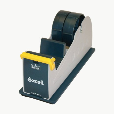 JVCC EX-17 Steel Desk Top Tape Dispenser: 2 in. wide (twin rollers)