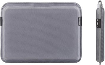 Runetz - 15-inch GRAY Sleeve Magnetic Hard Cover for MacBook Pro 15.4" (with or without Retina Display) Laptops 15" - Gray