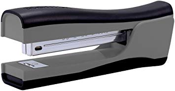 Bostitch Dynamo Stand-Up Stapler with Built-in Pencil Sharpener, Staple Remover and Staple Storage, Gray (KT-B696-GRAY)