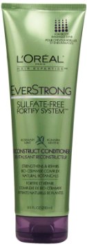 L'Oreal Paris EverStrong Sulfate-Free Fortify System Reconstruct Conditioner, 8.5 Fluid Ounce