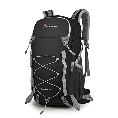 Mountaintop 40L Hiking Backpack/Travel Daypack/School Rucksack,54 x 32 x 21cm