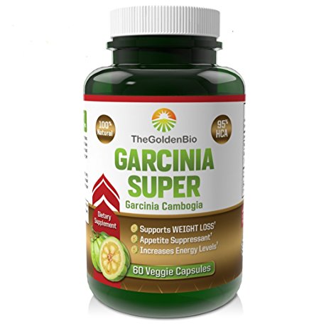 GARCINIA SUPER-95 HCA Garcinia Cambogia Pure Extract-Effective Weight Loss Pills-HCA Trim Diet Pills That Work Fast for Women&Men-Decrease Appetite & Burn Fat Naturally-60 Veggie Caps-Made in the USA