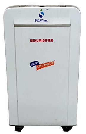SUJAY Portable Dehumidifier SDH-10 for Home, Bedroom, Office Covers Upto 100 sq. feet @ 30˚C