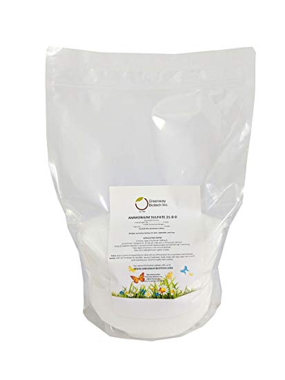 Ammonium Sulfate 21-0-0 Fertilizer"Greenway Biotech Brand" 10 Pounds
