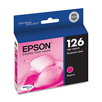 Epson T126320 DURABrite Ultra Magenta High Capacity Cartridge Ink