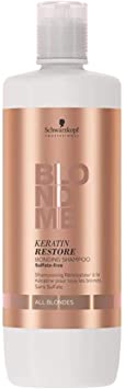 Schwarzkopf Blondme Keratin Restore Bonding Shampoo - All Blondes 1000ml