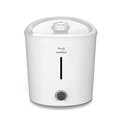 multifun Ultrasonic Cool Mist Humidifier, 3.1L/0.8 Gallon Large Capacity Air Humidifier Upper Adding Water, Steam Vaporizer Whisper-quiet Operation, Low Water Protection Aroma Essential Oil Diffuser