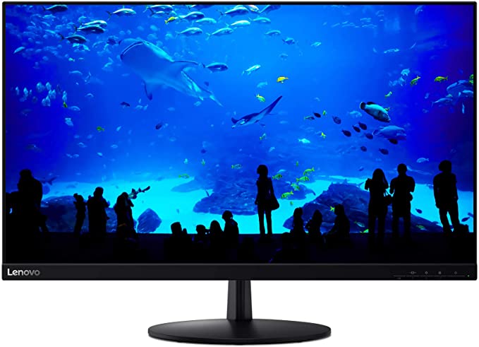 Lenovo L28u-30 28 Inch 4K Monitor (IPS Panel, 60Hz, 6ms, HMDI, DP) – Tilt Stand, Raven Black