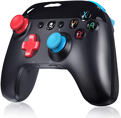 Wireless Controller for Nintendo Switch/Lite, Pro Game Controllers Gamepads Supports Gyro Axis, Turbo, Dual Vibration and Screenshot