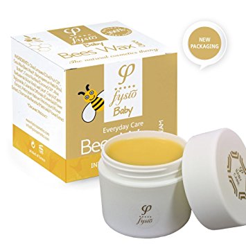 Natural Nappy Cream - Baby Moisturiser - with Organic Beeswax, Extra Virgin Olive Oil , Organic Coconut Oil, Organic Calendula & St. Jonh’s Wort Oil - For Face & Body - 50ml - Protects And Cares From The Causes Of Diaper Rash And Gently Helps to Maintain Healthy Skin
