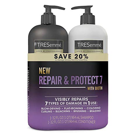 Tresemme Shampoo & Conditioner Repair & Protect 7 2Pk 32oz Bottles