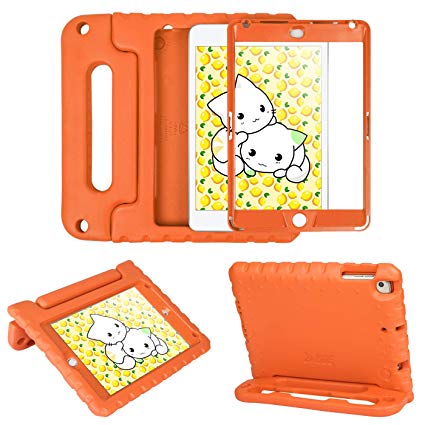 HDE iPad Mini 5/4 Case for Kids with Built in Screen Protector - Shockproof Handle Stand with Apple Pencil Holder Compatibile with New iPad Mini 5th Generation and iPad Mini 4th Generation Tablet