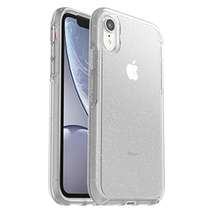 OtterBox SYMMETRY CLEAR SERIES Case for iPhone XR - Frustration Free Packaging - STARDUST (SILVER FLAKE/CLEAR)