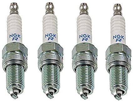 NGK New Standard Spark Plug DCPR8E, 4339 Set of 4 Spark Plugs