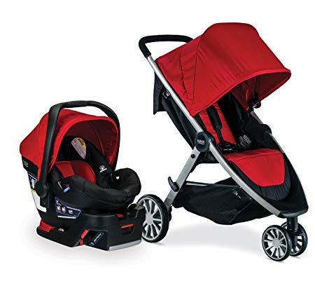 Britax B-Lively & B-Safe 35 Travel System, Cardinal