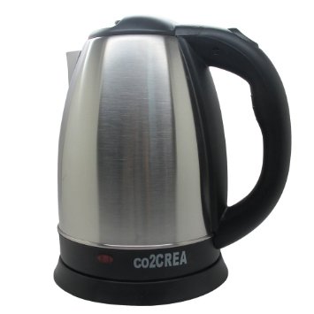 co2CREA Cordless Stainless-Steel Electric Kettle 18L Liter
