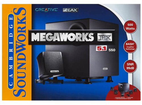Creative Labs MegaWorks THX 5.1 550