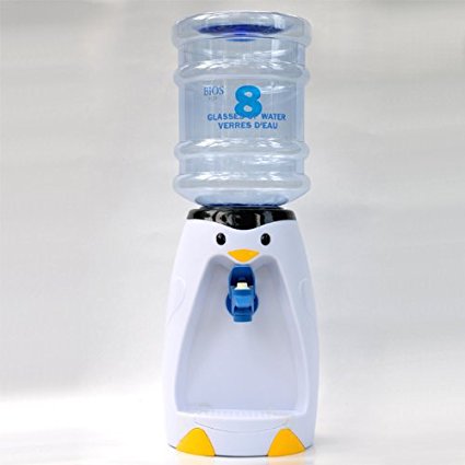 2.5 Liters Mini Water Dispenser 8 Glasses Water Dispenser Penguin Style