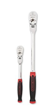 GearWrench 81204P 120XP Cushion Grip Flex Teardrop Ratchet Set, 2-Piece