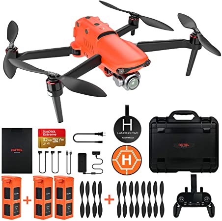 Autel Robotics EVO 2 Pro Drone 6K HDR Video for Professionals Rugged Bundle with $498 Value Accessories Kit (2021 Newest Ver.)