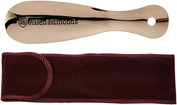 Allen Edmonds Brass Plated Shoehorn