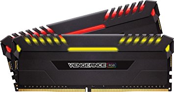 Corsair Vengeance RGB LED 16GB (2x8GB) DDR4 3000 (PC4-24000) C15 - Intel 100/200 Series PC Memory (CMR16GX4M2C3000C15)