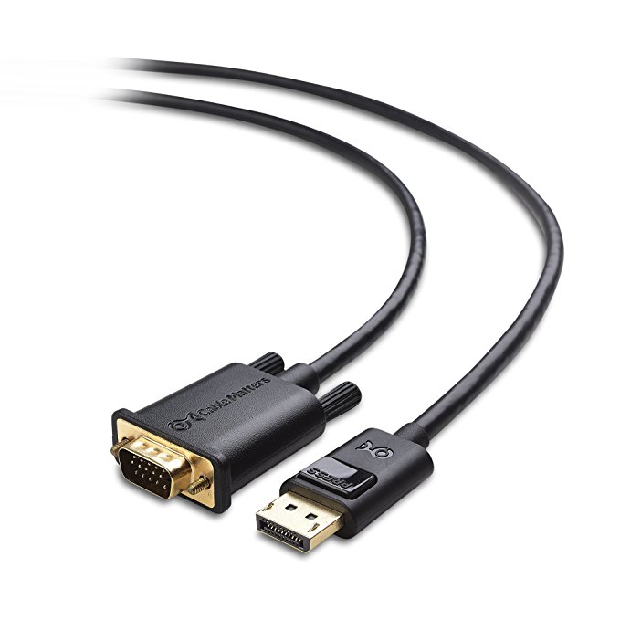 Cable Matters DisplayPort to VGA Cable (DP to VGA Cable) 10 Feet