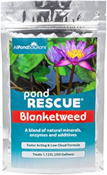 All Pond Solutions PondRescue Blanket Weed Treatment for Ponds 100g - Treats 1125 Litres (250 Gallons)