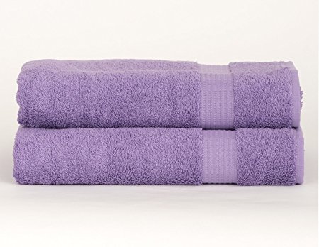 TowelSelections Sunshine Collection Soft Towels 100% Turkish Cotton 2 Bath Towels Bougainvillea