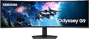 Samsung 49" Odyssey G9 Gaming Monitor 240Hz Dual QHD Freesync Premium pro Curved Screen - (LS49CG952ENXZA) [Canada Version]