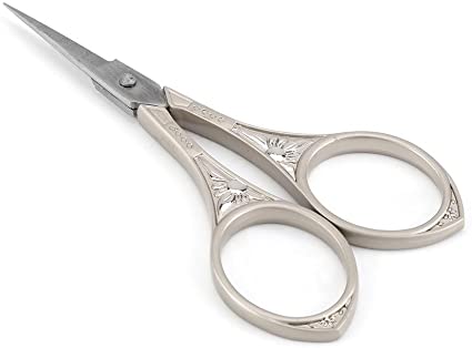 Mini Vintage Stainless Steel Sewing Scissors Classical Cutting Embroidery Crafts Tool for Sewing Arts Crafts(#2)