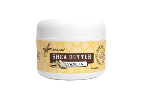 Out of Africa Raw Shea Butter Vanilla 8 Ounce