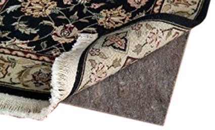 9' X 12' Ultra Plush Non-Slip Rug Pad for Hard Surfaces and Carpet