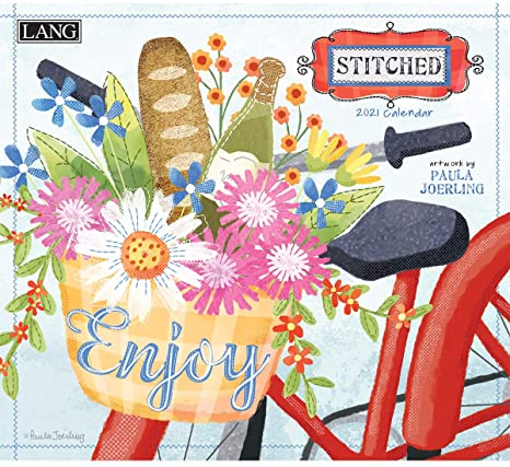 LANG Stitched 2021 Wall Calendar (21991001994)