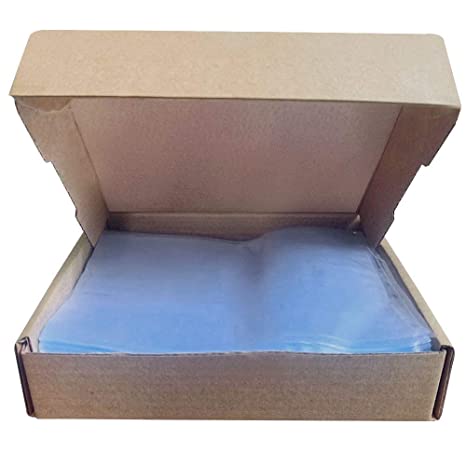 Odorless 4X6 Inch Shrink Wrap Bags 500 Pack, 78 Gauge, Clear PVC Heat Shrink Bags for Soap Bars, Bath Bombs and Small Gifts, Seal by Hairdryer