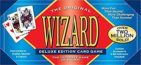 US Games Wizard Card Game Deluxe Edition