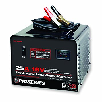 Schumacher PSC-2516A DSR ProSeries 25 Amp 16 Volt Automatic Specialty Battery Charger/Maintainer