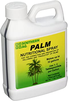 Southern Ag 01972 Palm Nutritional Nutrional Spray, 16oz