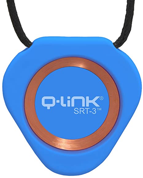 Q-Link Acrylic SRT-3 Pendant (Aura Blue)