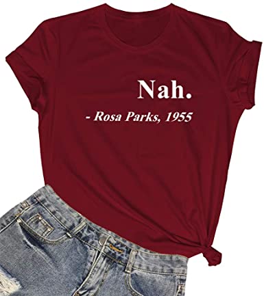 ROSEPARK Women Cute Funny T Shirt Teen Girl Graphic Tee