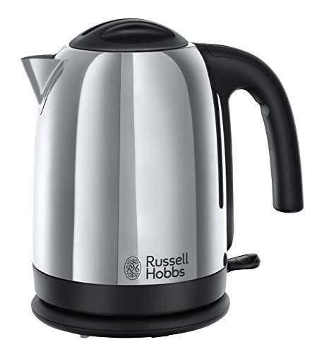 Russell Hobbs Cambridge Kettle 20071, 1.7 L, 3000 W - Polished Stainless Steel Silver