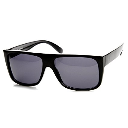 zeroUV - Classic Old School Eazy E Flat Top Polarized Locs Sunglasses