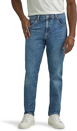 Wrangler mens Relaxed Fit Taper Jean