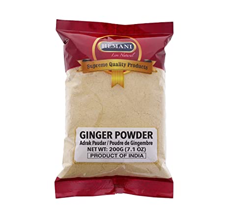 Hemani Ginger Root Powder Fresh Ground (200g 7oz) | 100% All-Natural | Vegan | Antioxidant I Superfood I Spice I Mix with Tea , Juice or Coffee