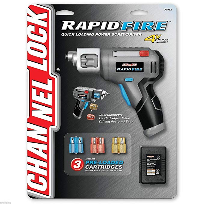 Rapid Fire Quick Load Power Screwdriver