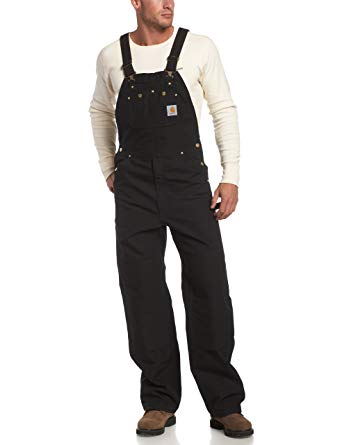 Carhartt Men's Duck Bib Unlined Overall R01