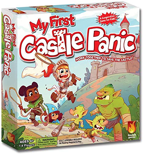 Fireside Games My First Castle Panic - Board Games for Kids - Board Games for Kids 3 and up