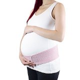 Bracoo Breathable Abdominal Binder and Maternity Back Support One Size Pink