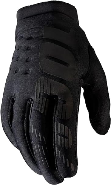 100% GUANTES Brisker Gloves Black-M