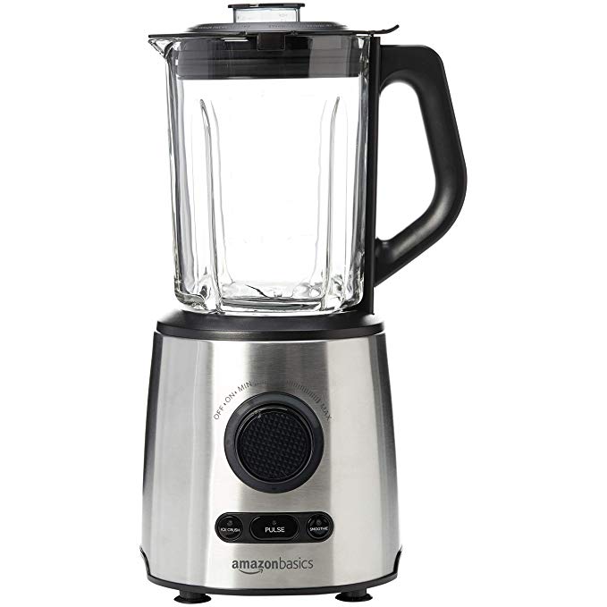 AmazonBasics Advanced Blender MJ-BL5001AW4 with Pro Blend Technology, 1.5L, 1000W [UK Plug]